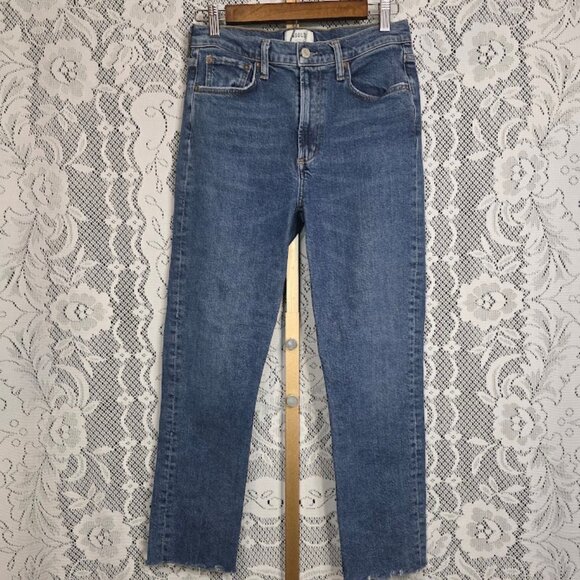 Agolde Merrel Mid Rise Straight Jean 27 - Picture 1 of 13